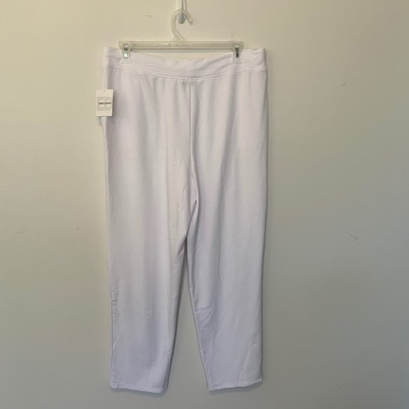 EMILY DANIELS WHITE KNIT PULL ON PANTS NWT - Picture 5 of 9